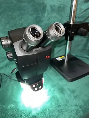 Buy Leica A60 Stereo Microscope Horizontal Arm Standard With LED Ring Illumination • 2,200$