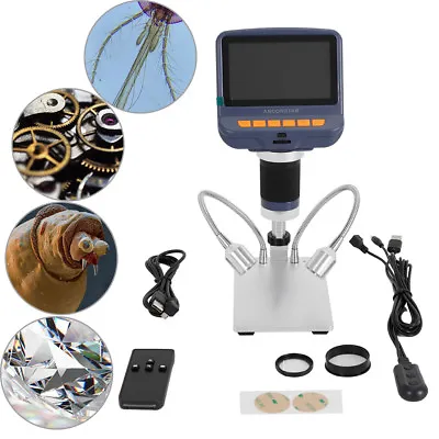 Buy Digital Microscope AD106S W/ HD Sensor High Quality 4.3inch Fit Soldering Repair • 81$