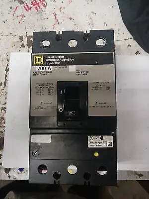 Buy SQUARE-D SCHNEIDER ELECTRIC KAL26200WB8041 Used 200 Amp (USED TESTED CLEANED) • 250$