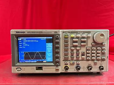 Buy Tektronix AFG3252 Dual Channel Arbitrary Function Generator, 1 MHz To 240 MHz • 6,027$