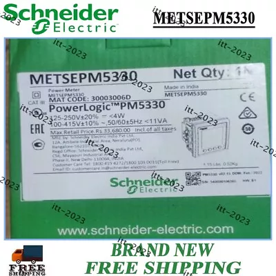 Buy 1PC METSEPM5330 Schneider Electric PM5330 Meter Brand New Schneider METSEPM5330 • 649.99$
