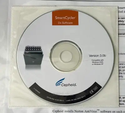 Buy SmartCycler Dx Software Cepheid Version 3.0b • 35$