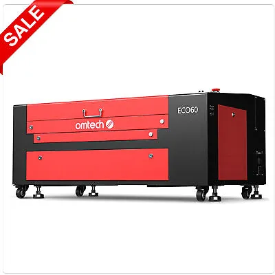 Buy OMTech MF1624-60E 60W CO2 Laser Engraver Cutter Cutting Engraving Machine Ruida • 1,899.99$