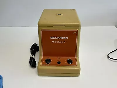 Buy U50: Beckman Microfuge E 34870 • 100$