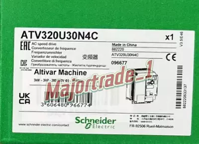 Buy Brand New Schneider ATV320U30N4C Altivar Machine ATV320 AC Drive 3.0kW 4Hp • 640$