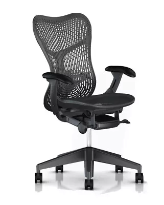 Buy Herman Miller Mirra 2 Chair Graphite Black With Flex Front Lumbar Support  • 489.97$