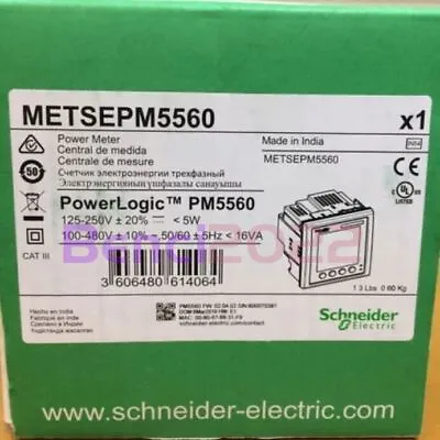 Buy Schneider Current Voltage Power Meter Multi-Function Energy Meter METSEPM5560 • 765$