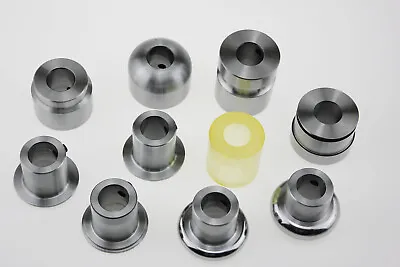 Buy CR12 Steel Bead Roller Forming Set 9 Dies 1 Polyurethane Roll Tipping 22mm Shaft • 125$