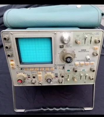 Buy Tektronix 485 Analog 2 Channel Oscilloscope W/ Probes And Manual For Repair • 175$