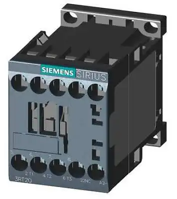 Buy Siemens 3Rt20161bb42 Iec Magnetic Contactor, 3 Poles, 24 V Dc, 9 A, Reversing: • 74.45$