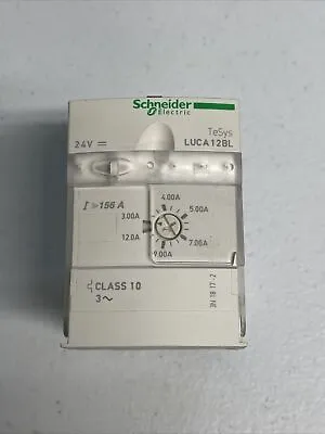 Buy New (No Box) Schneider Electric Overload Relay LUCA12BL • 29.99$