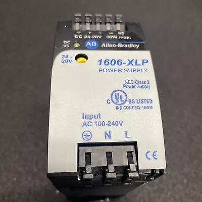 Buy Allen Bradley 1606-XLP30e  SER. A 24VDC Power Supply 30w (st1028) • 32.80$