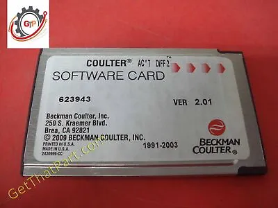 Buy Beckman Coulter AcT Diff2 Hematology Analyzer V2 Software Card Tested • 595$