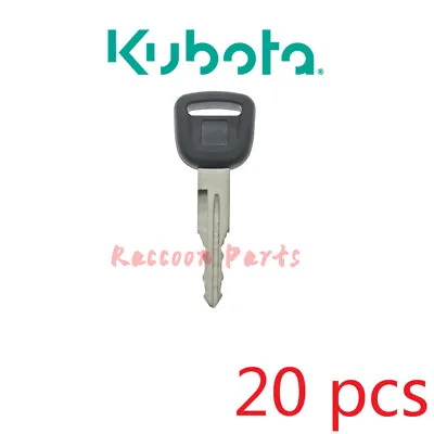 Buy 20pcs T0270-81840 Ignition Start Starter Keys For Kubota L Series Cab Tractor • 24$