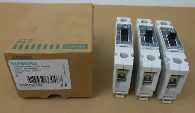 Buy 3 Nib Siemens 3vf2216-0vl41-0aa0 3vf22160vl410aa0 Circuit Breaker 50a 50 Amp 1p • 33.95$