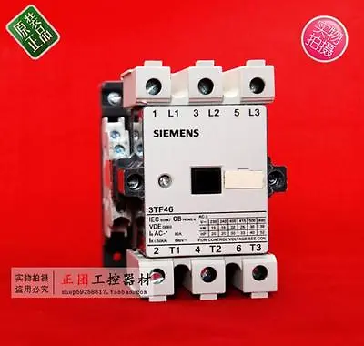 Buy New Original Siemens AC Contactor 3TF46  Coil Volatge Pls Let Us Know  Good Work • 96.86$
