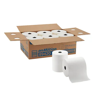 Buy Georgia Pacific 89420 EnMotion Paper Towels 8.2 X700' White 6 Rolls/case NEW • 87.50$