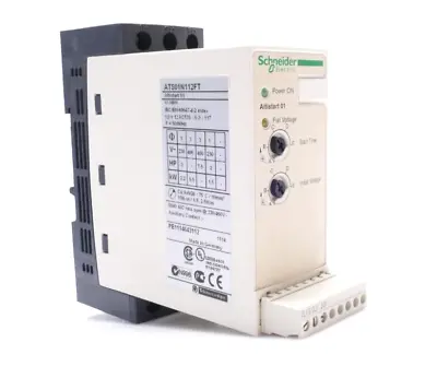 Buy Telemecanique Schneider Electric ATS01N112FT Altistrart01 Softstarter V1.1 IE01 • 103.21$