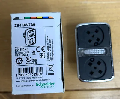 Buy Schneider Electric ZB4 BW7A9 Illuminated Double Headed Push Button Harmony • 25.99$