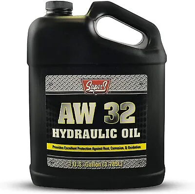 Buy Super S Anti-Wear AW32 Hydraulic Oil For Wood Splitters, Gear & Compressor 1 Gal • 28.95$