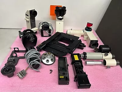 Buy Nikon Diaphot 200 Inverted Microscope Assorted Parts & Attachments **For Parts** • 99.95$