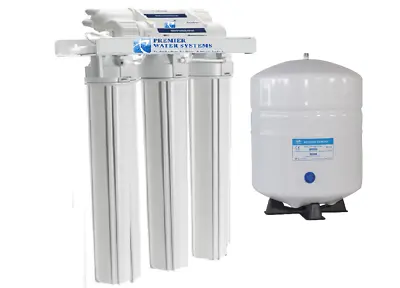 Buy Light Commercial 20  Reverse Osmosis Water Filtration System 150 GPD +14gal Tank • 425$