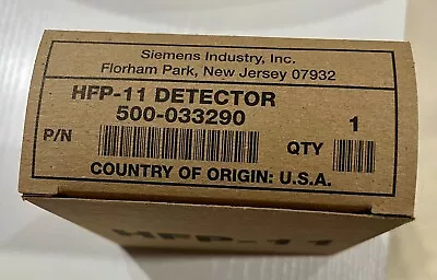 Buy USA STOCK:  SIEMENS HFP 11 Fire Alarm Smoke Heat Detector • 50$