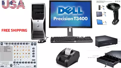Buy Low Price Full POS All-in-one Point Of Sale System Combo Kit Retail Store DELL • 449$