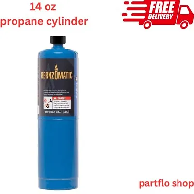 Buy Bernzomatic 14 Oz Standard Propane Fuel Cylinder, ( 1 Pack ) • 11.99$