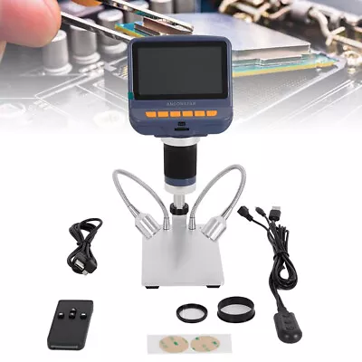 Buy 4.3  1080P HD Sensor Digital Microscope SMD Soldering Kit Jewelry Phone Repair  • 81$