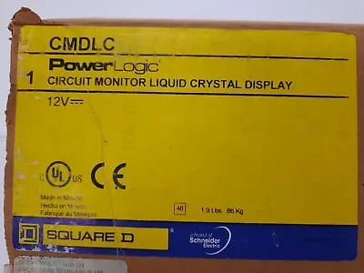 Buy Schneider Electric NSB CMDLC Energy Meters Circuit Monitor Liquid Crystal Displa • 557.29$