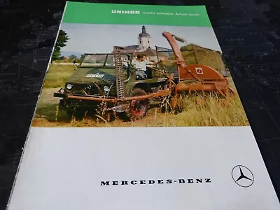 Buy Unimog Does Hard Work Lightweight Brochure/Brochure - Old Agricultural Engineering • 96.90$