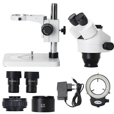 Buy 7045 Simul-Focal Trinocular Microscope 3.5-50X Stereo Digital Microscope Ot25 • 319$