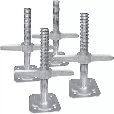 Buy Metaltech Adjustable Leveling Jacks- 4-Pk For Baker-Style Scaffolding • 99.99$