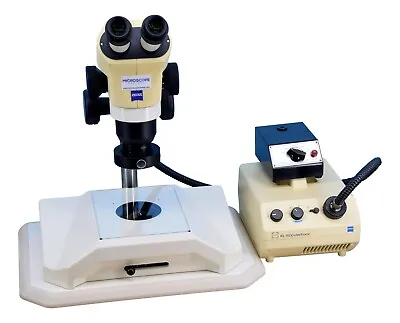 Buy Zeiss Stemi 2000 Stereo Microscope On Transmitted Light Base With Ring Light • 4,995$