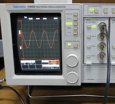 Buy Tektronix 11403 Color Digital Scope (microVolts To Volts/div Vertical Scales) • 499$