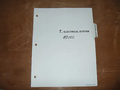 Buy Kubota ZD1511 Zero Turn Mower Electrical Wiring Diagram Manual • 250.74$