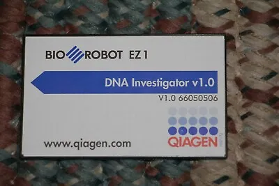 Buy QIAGEN Flash Program Card.. DNA Investigator V 1.0.... BIOROBOT EZ1  • 74.95$