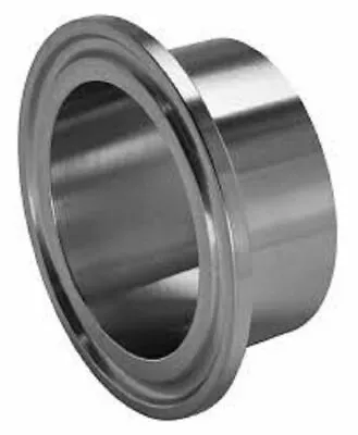 Buy Sanitary Weld On Ferrule, 1.5  Tri Clamp/Tri Clover Fitting, Stainless Steel 304 • 3.33$