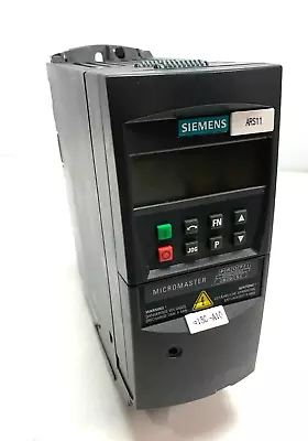 Buy Clean! Siemens MicroMaster 440 6SE6440-2UD21-5AA1  1.5KW Drive • 215$