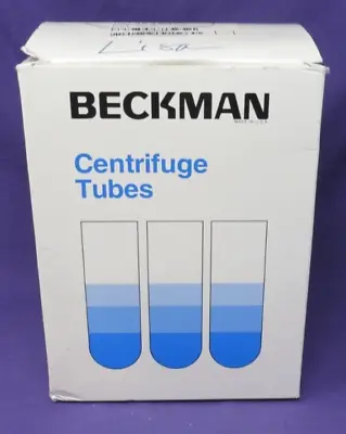 Buy Beckman 363647 Polycarbonate CENTRIFUGE TUBES 50ML 29mm X 104mm (PARTIAL)18/box • 21.95$