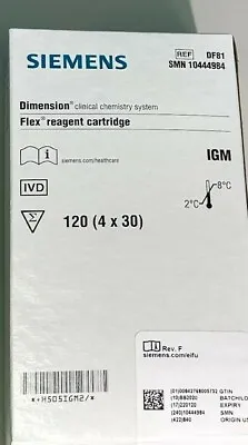 Buy DF81 Siemens Dade Dimension (IgM) (4 Flex Cartridges, 120 Tests/Box)  • 308$