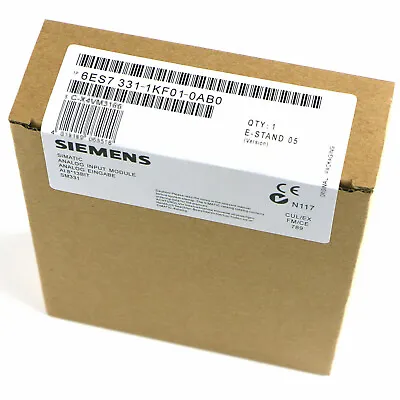 Buy Siemens Simatic S7-300 6ES7331-1KF01-0AB0 6ES7331-1KF01-0AB0 Analog Input Module • 190.59$