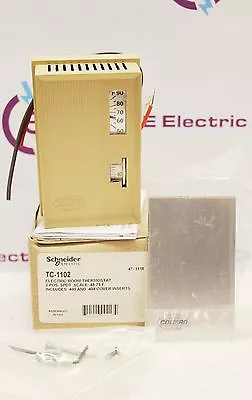 Buy Schneider TC-1102 Electric Room Thermostat **NEW IN BOX** TC1102 • 29.90$
