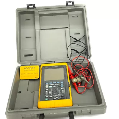 Buy Fluke 97 Scopemeter Dual Trace 50MHz Handheld Oscilloscope With Case & Extras • 399.97$