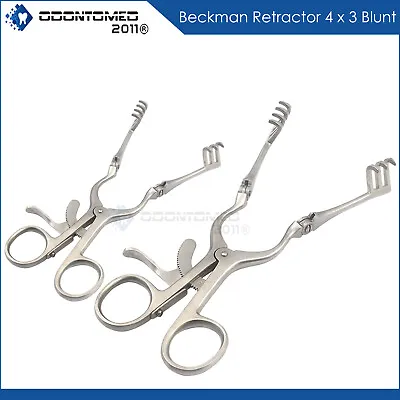 Buy 2 Beckman-Weitlaner Retractor 8 +6  Blunt Surgical Instruments • 37.41$