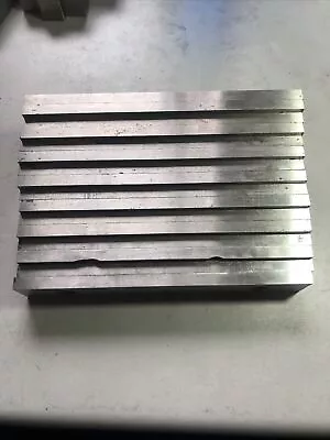 Buy Set Of 8 Machinist Parallels 7/8-1-3/4” 6” Long 1/4” Thick • 35$