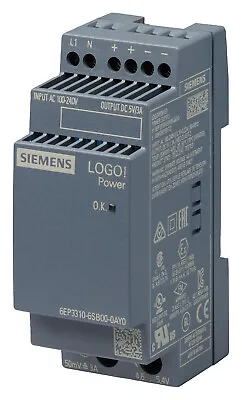 Buy Siemens 6ep3331-6sb00-0ay0 Logo! Power Supply, Used, Tested Working • 60$