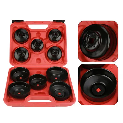 Buy 11pcs Oil Filter Wrench Remove Set Sockets Work Wrench Repair Tool Kit • 20$