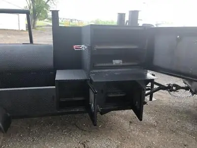 Buy Propane Assist Pizza Oven Pro BBQ Grill Smoker Grill Trailer Food Truck Catering • 12,999$